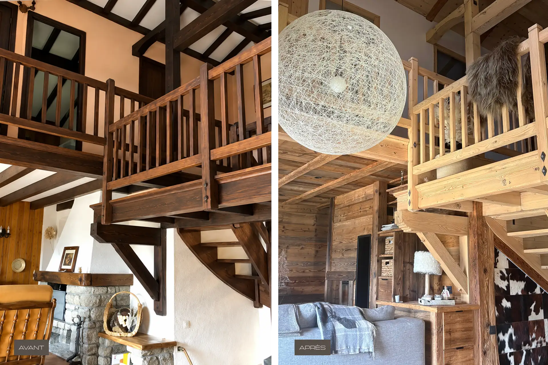 Projet Chalet Alpage - Rénovation et architecture d'intérieur - Vue d'ensemble