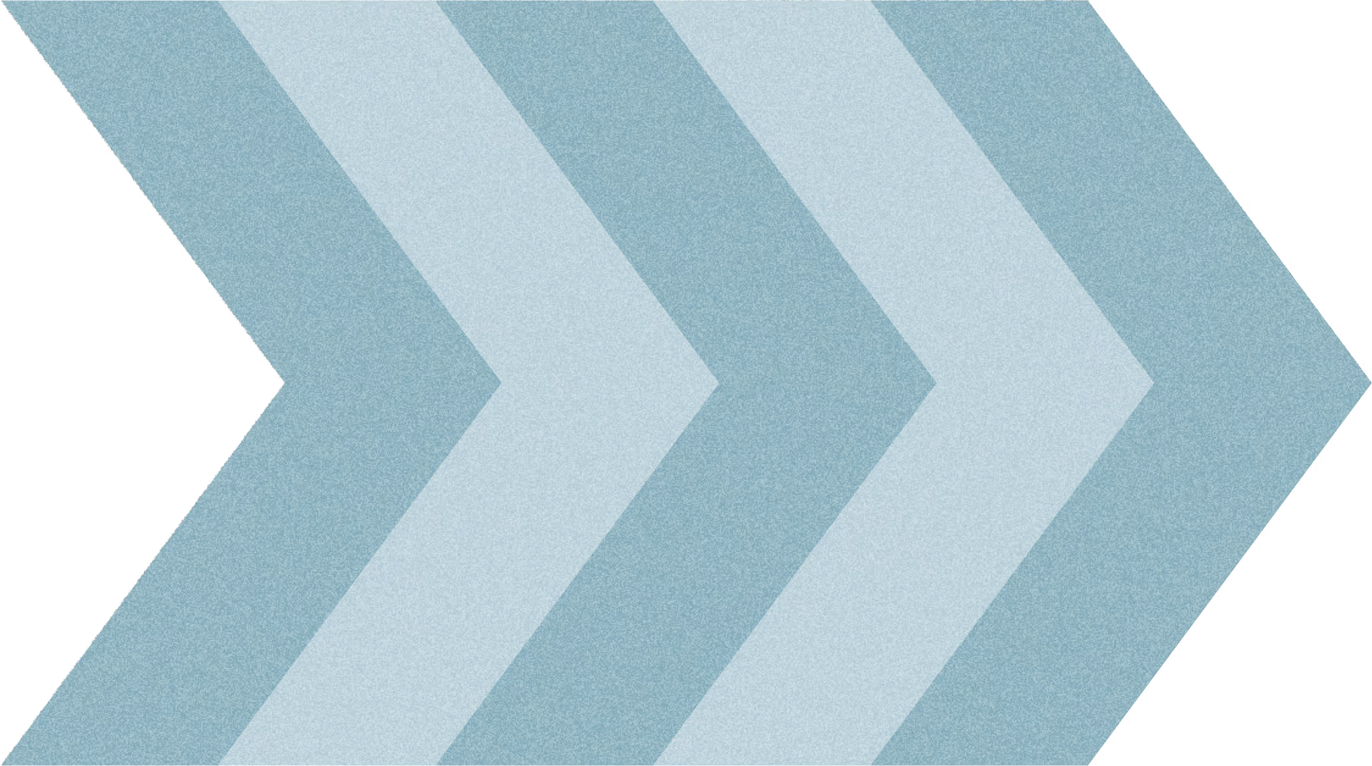 Abstract pattern of five light blue arrows pointing right on a textured background.