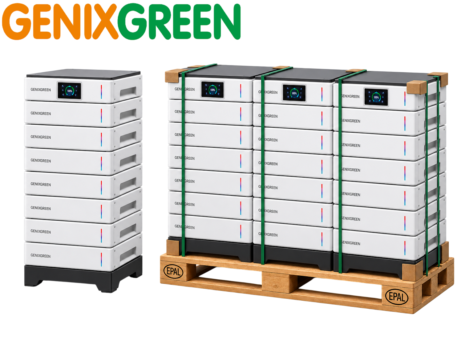 Система накопления энергии GENIXGREEN HV-BOX4-716 — 71,68 кВт (HV)