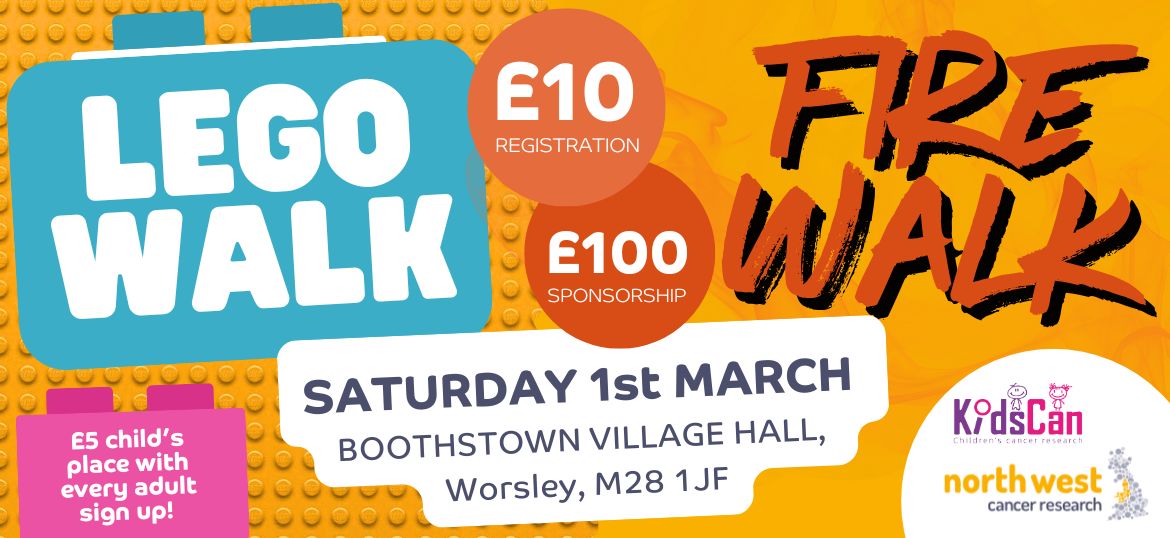 Get Fired Up for the Fire & LEGO Walk Fundraising Challenge