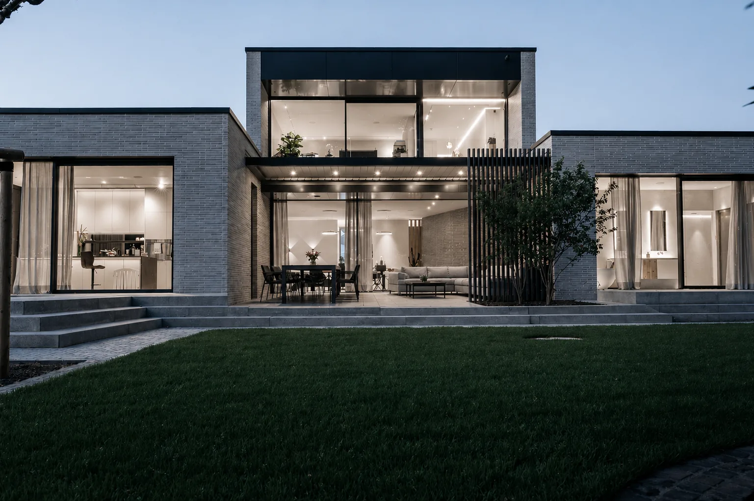 Exklusives Terrassendach