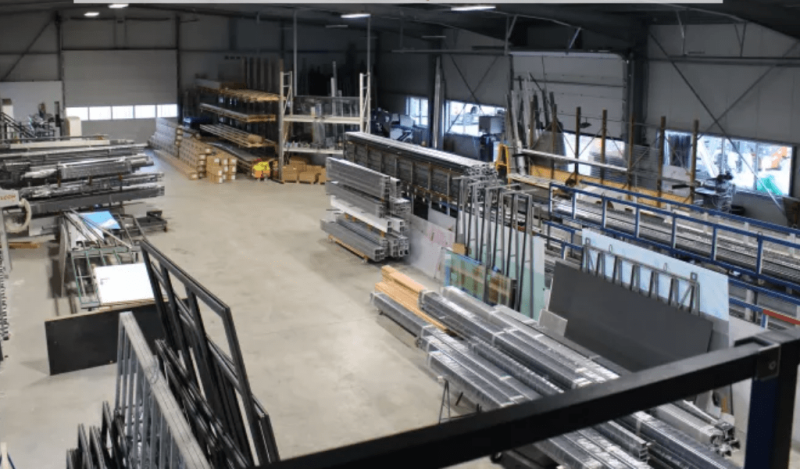 Außenaufnahme der Egen-Produktion in Gangelt