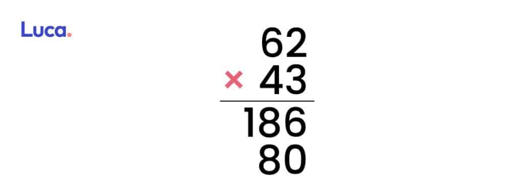 Algoritmo de la multiplicación paso 4