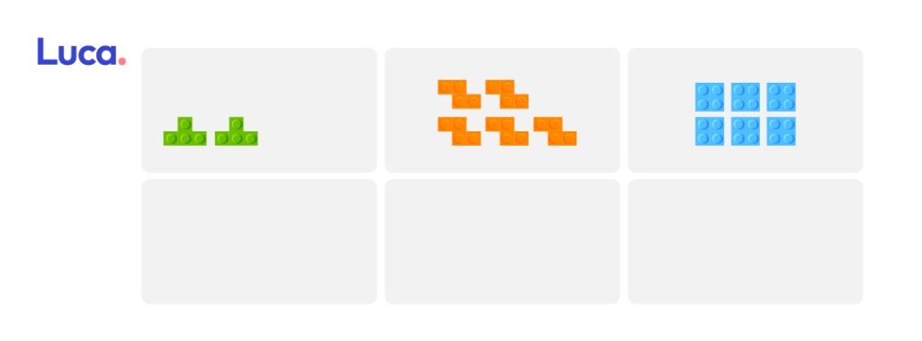 Algoritmo de la multiplicación con bloques paso 1