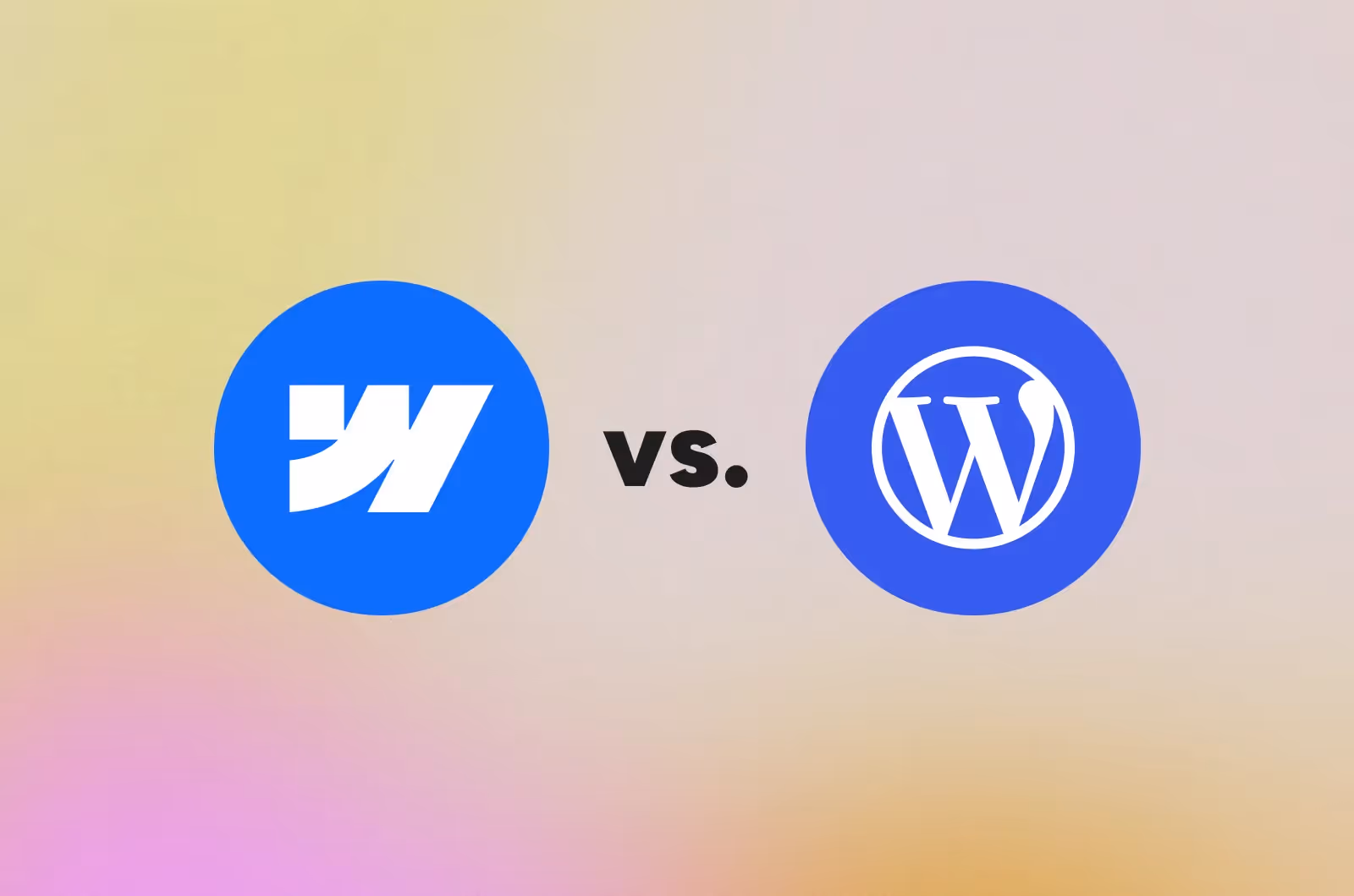 WordPress versus Webflow