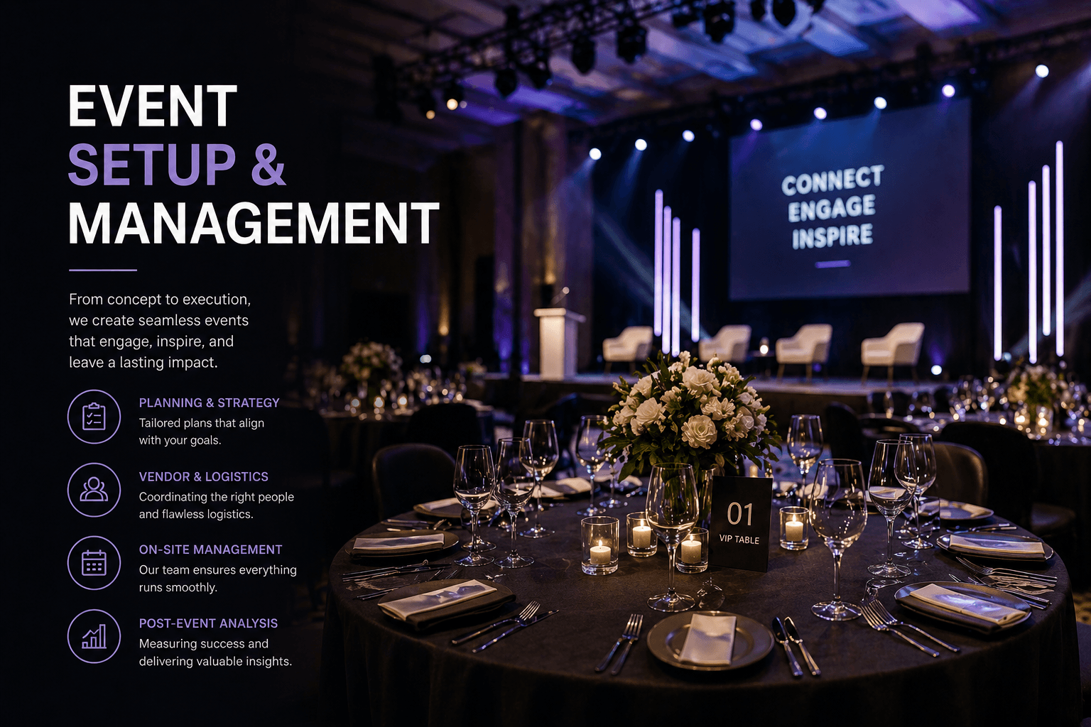 Event setup