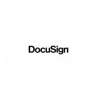 DocuSign logo showing integration support in Works With Your Existing Tools section