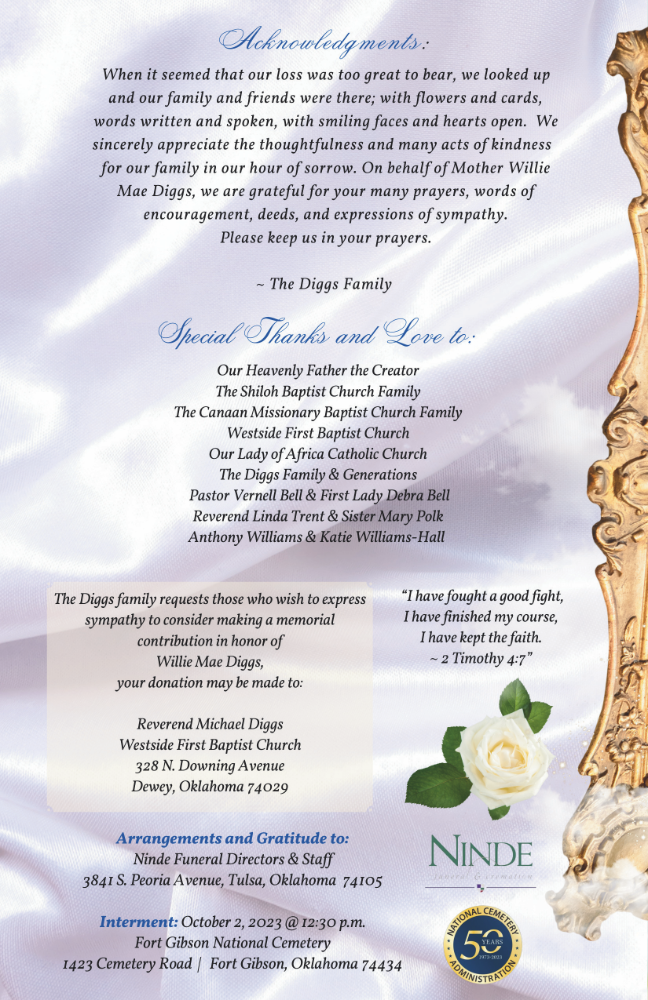 Johnny Diggs tribute