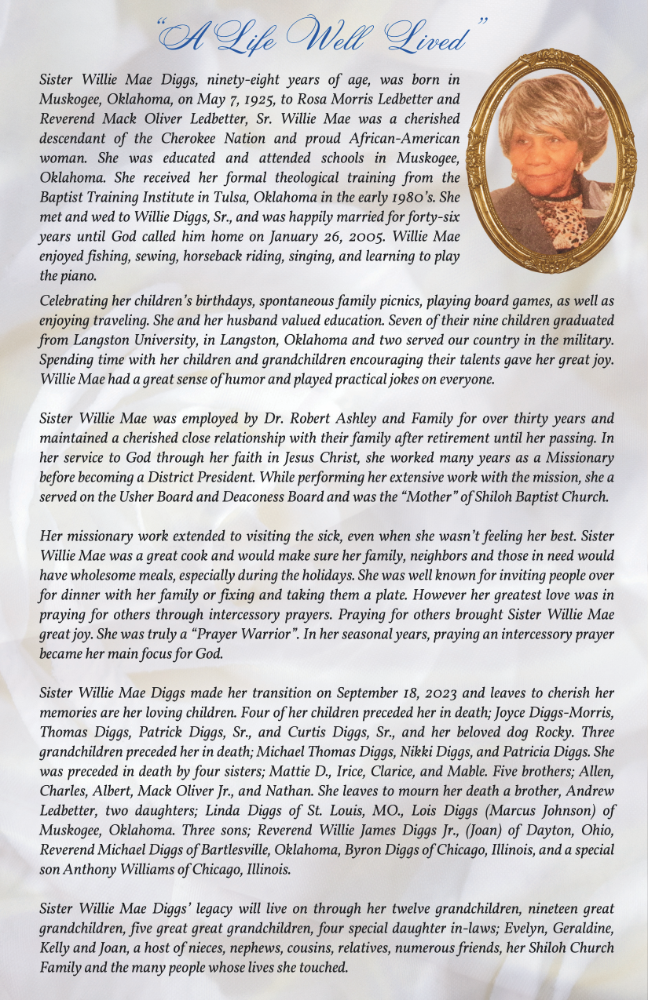 Johnny Diggs tribute