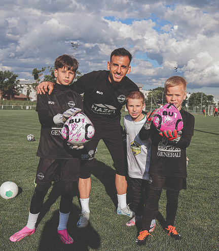 Mirko Kos Torhütertraining in Wien