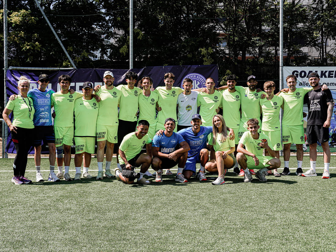 Das Team der Goalkeeper Academy MK99 Mirko Kos