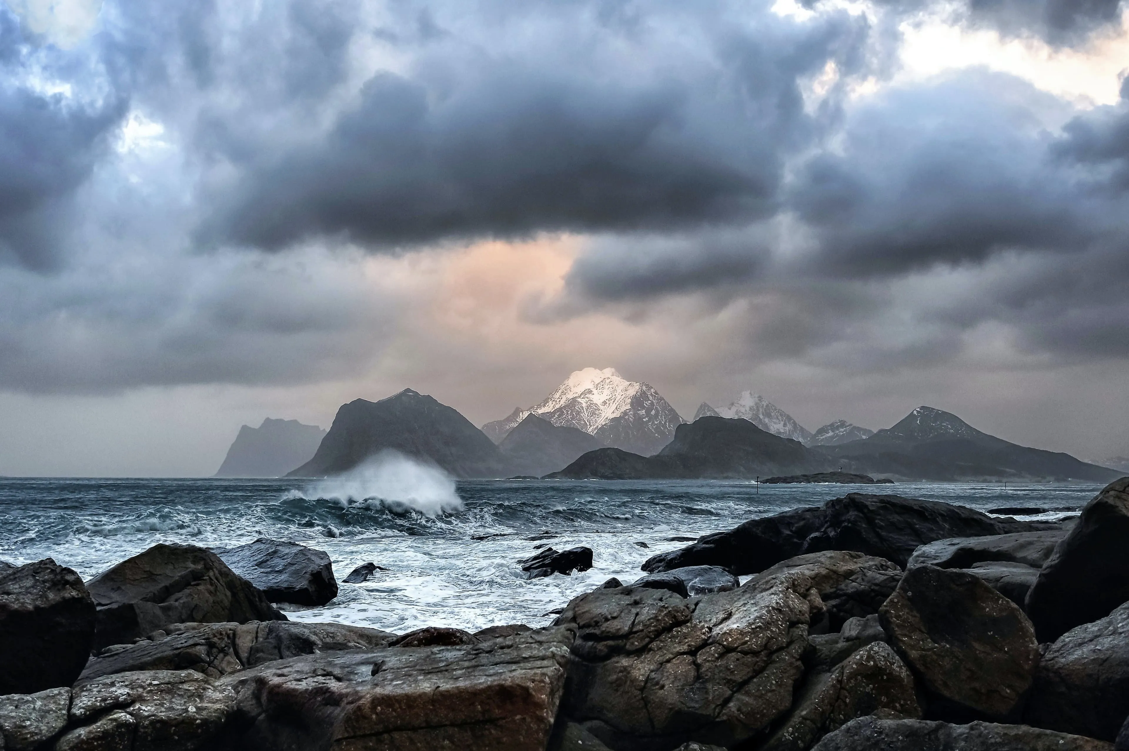 Sea in the north