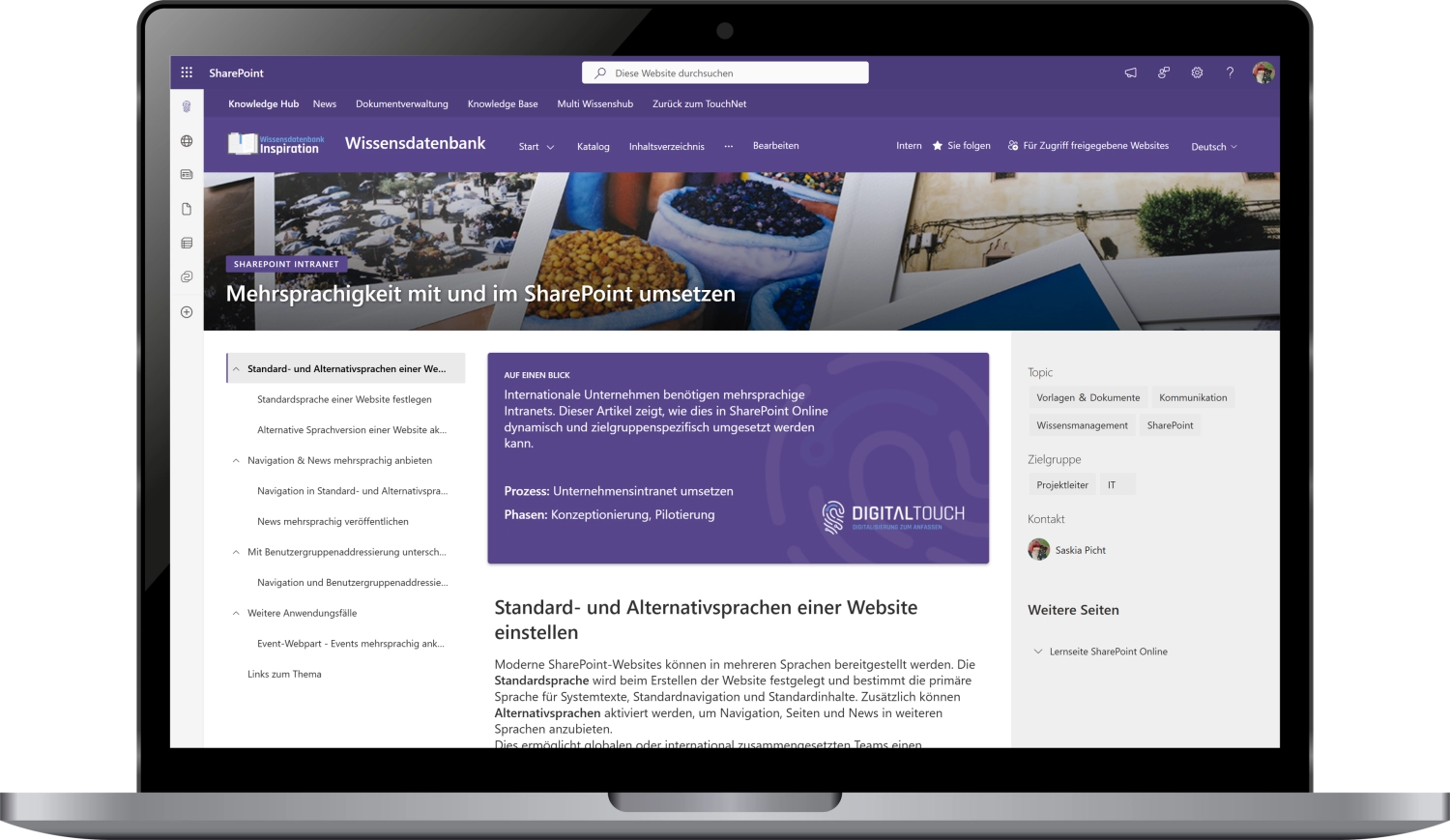 M365 Document Projektseite