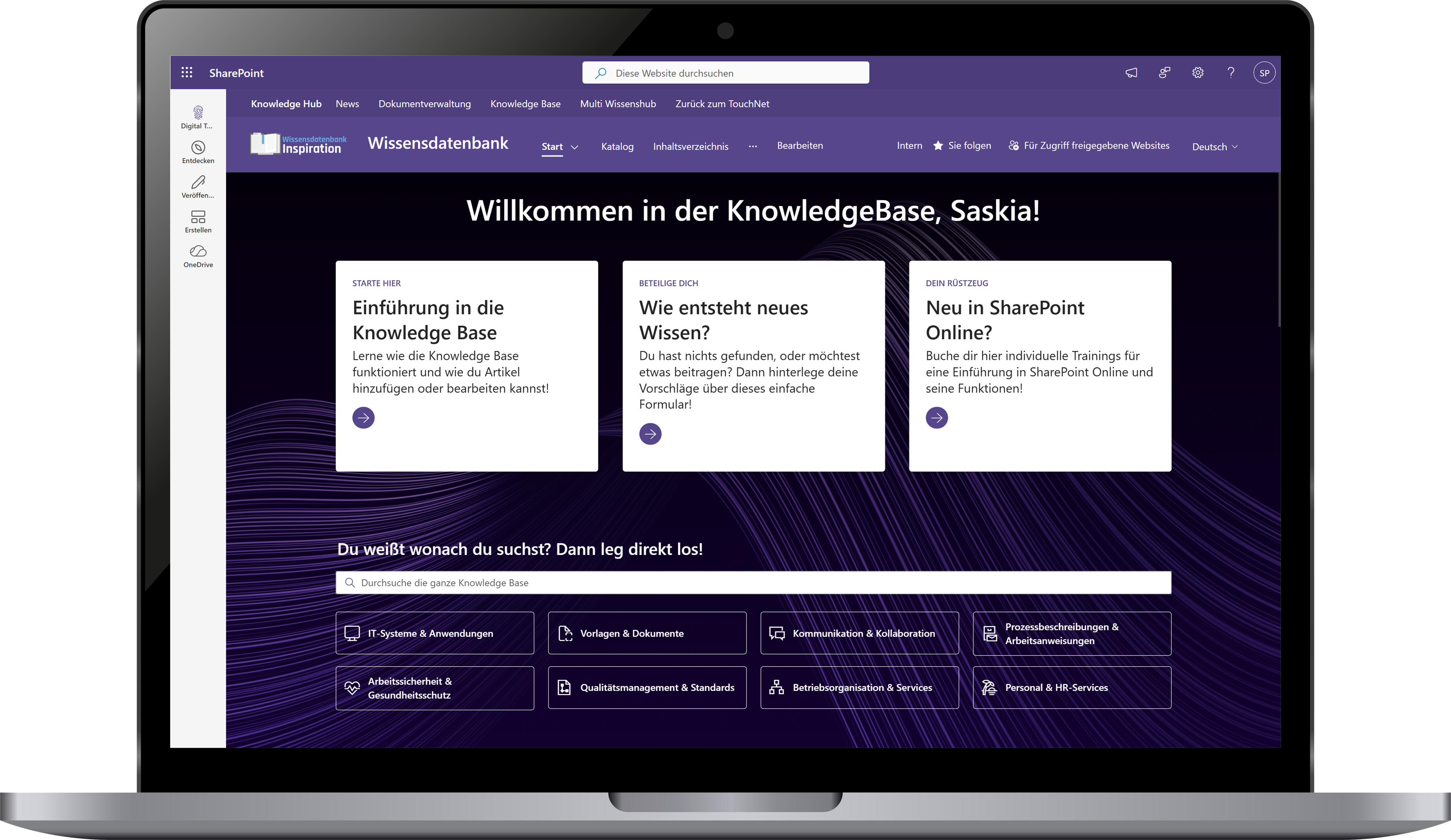 Microsoft 365 Intranet: Drittanbieter-Intranet ablösen