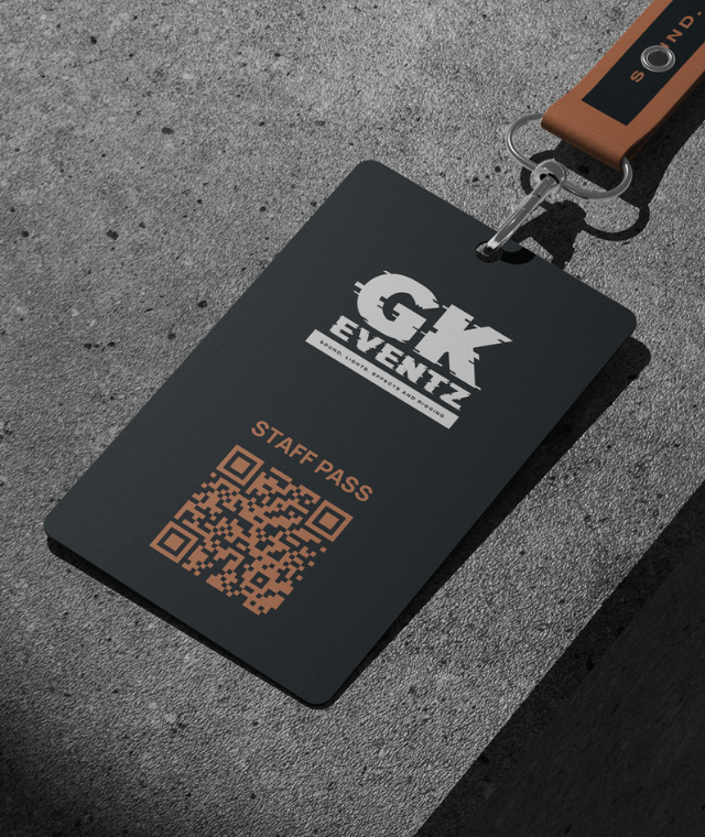 GK Eventz Logo created by Printlogik