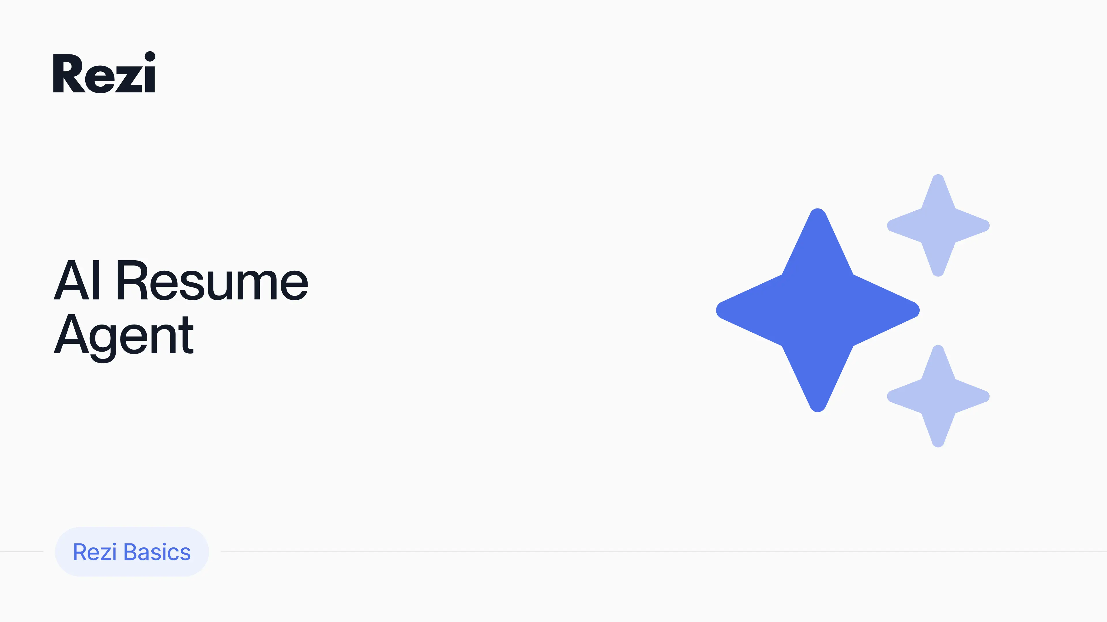 AI Resume Agent Rezi