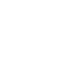 White lightning bolt icon on transparent background.