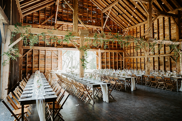 Handsome Hollow styled for a wedding catered by Bartleby & Sage.