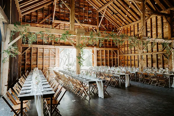 Handsome Hollow styled for a wedding catered by Bartleby & Sage.