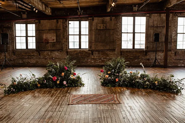 Greenpoint Loft styled by Bartleby & Sage for an event.