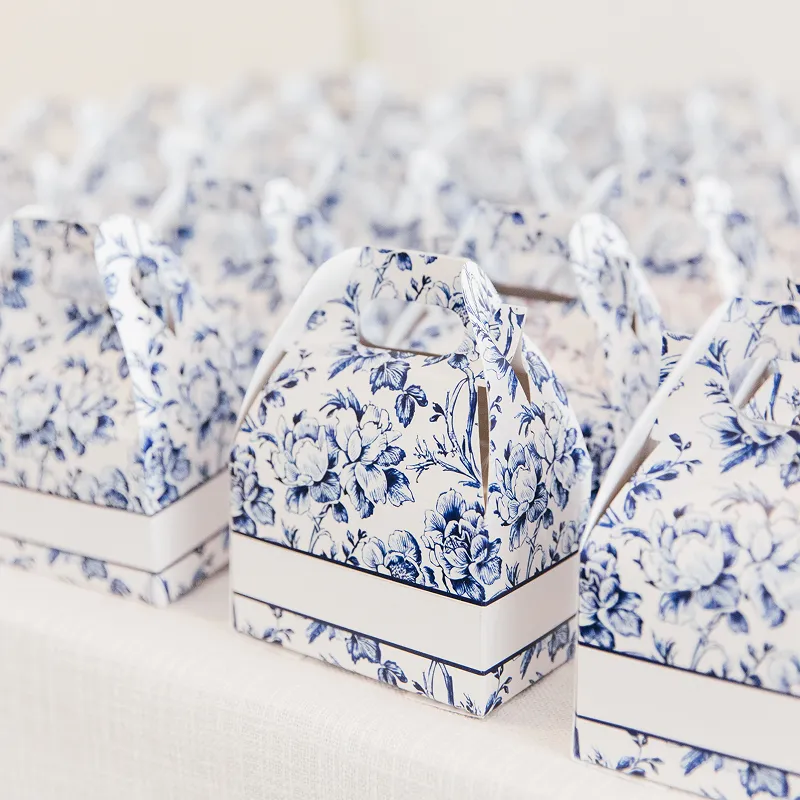 Drop-off boxes with the client's branding made by Bartleby & Sage and provided for an all-day conference.
