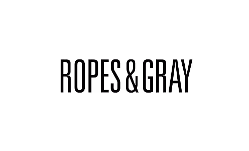 Text logo reading ROPES & GRAY in uppercase letters.