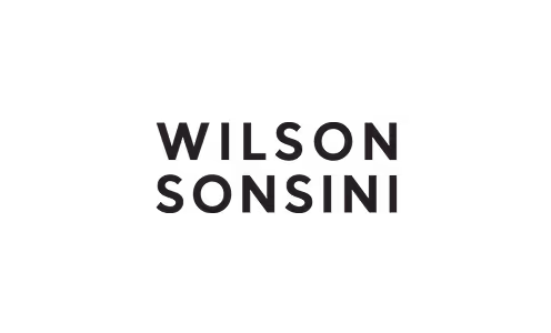Wilson Sonsini brand name text in black on a white background.