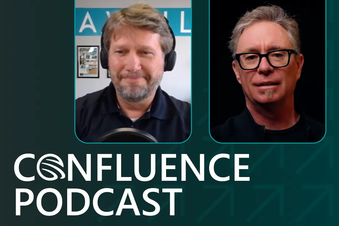 Confluence Podcast hosts Randall Stevens and Evan Troxel