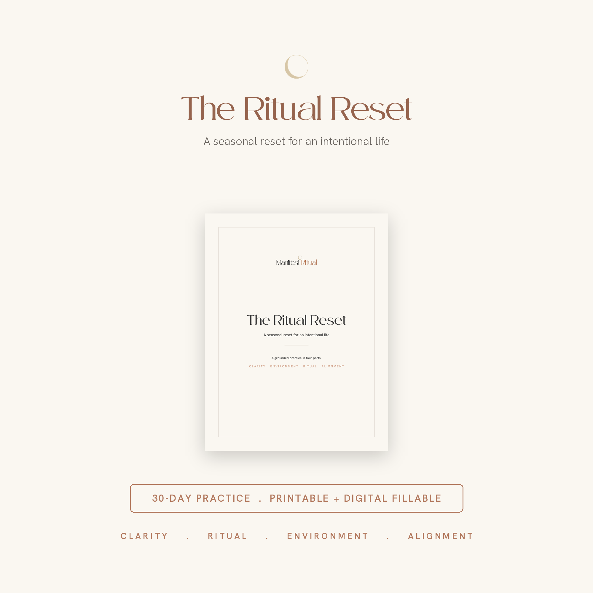 The Ritual Reset workbook cover