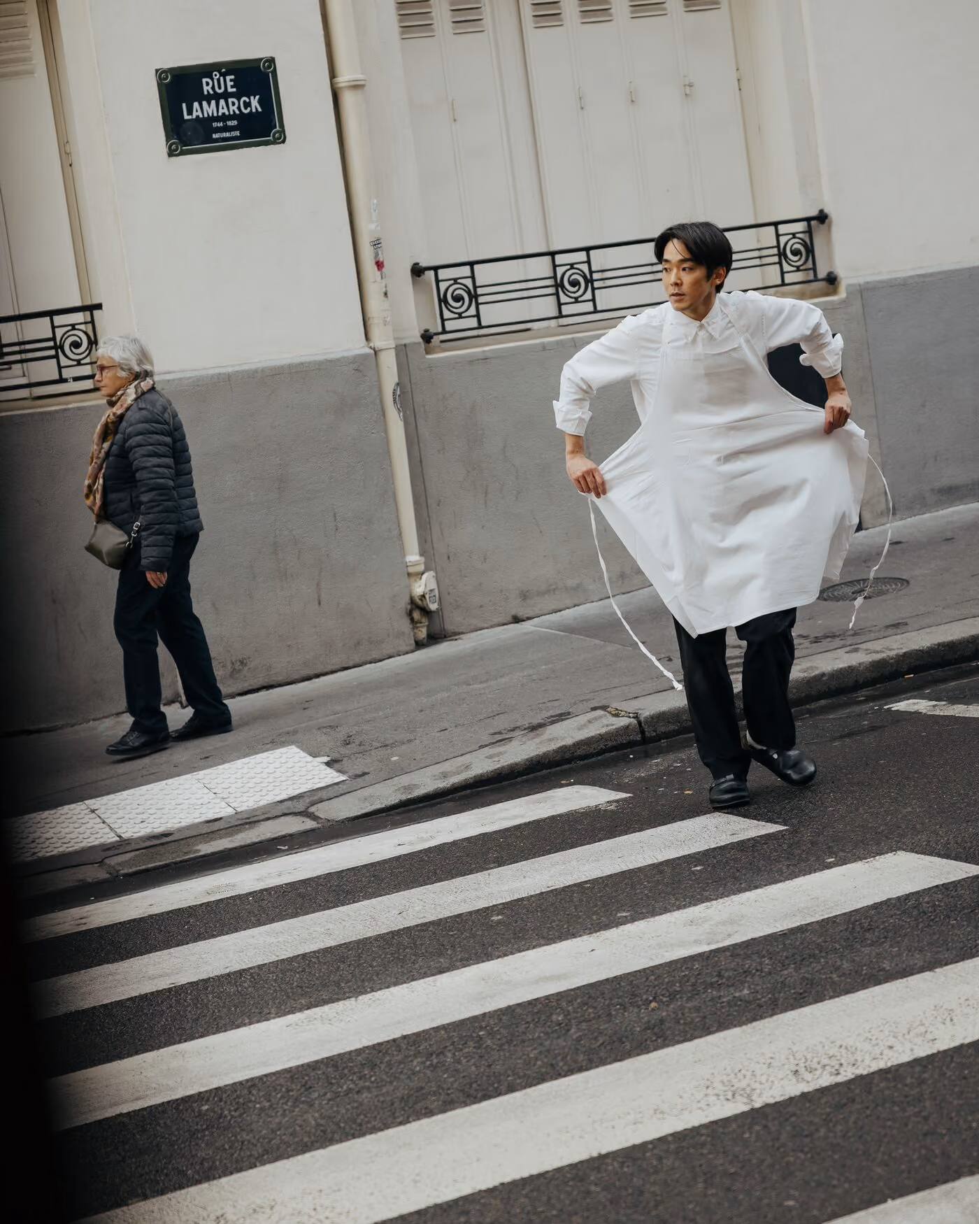 Le chef Ryoko Masaki au marché