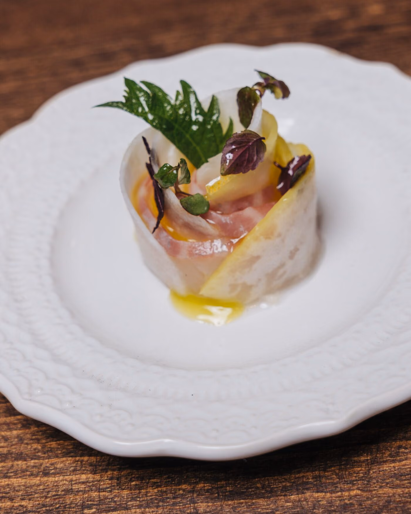 Plat de saison au comptoir