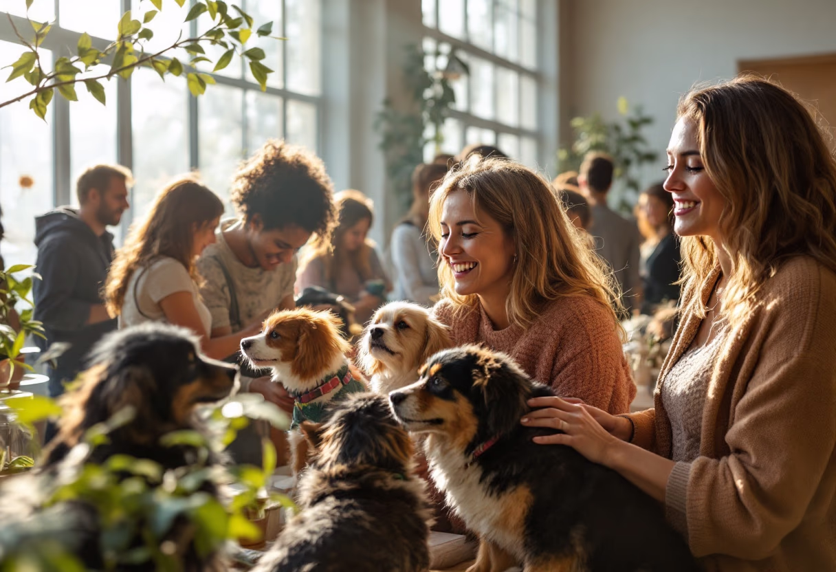 image of animal adoption event