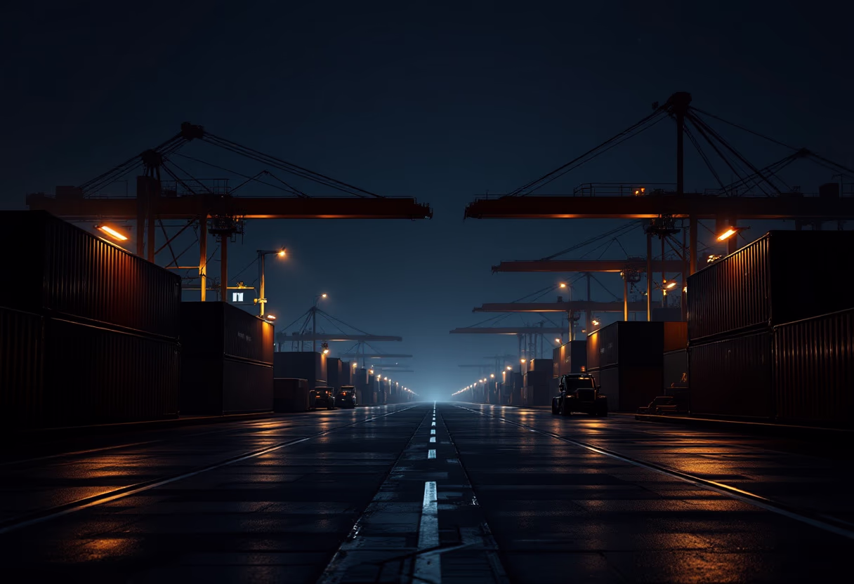 [background image] image of logistics hub (for a trucking company)