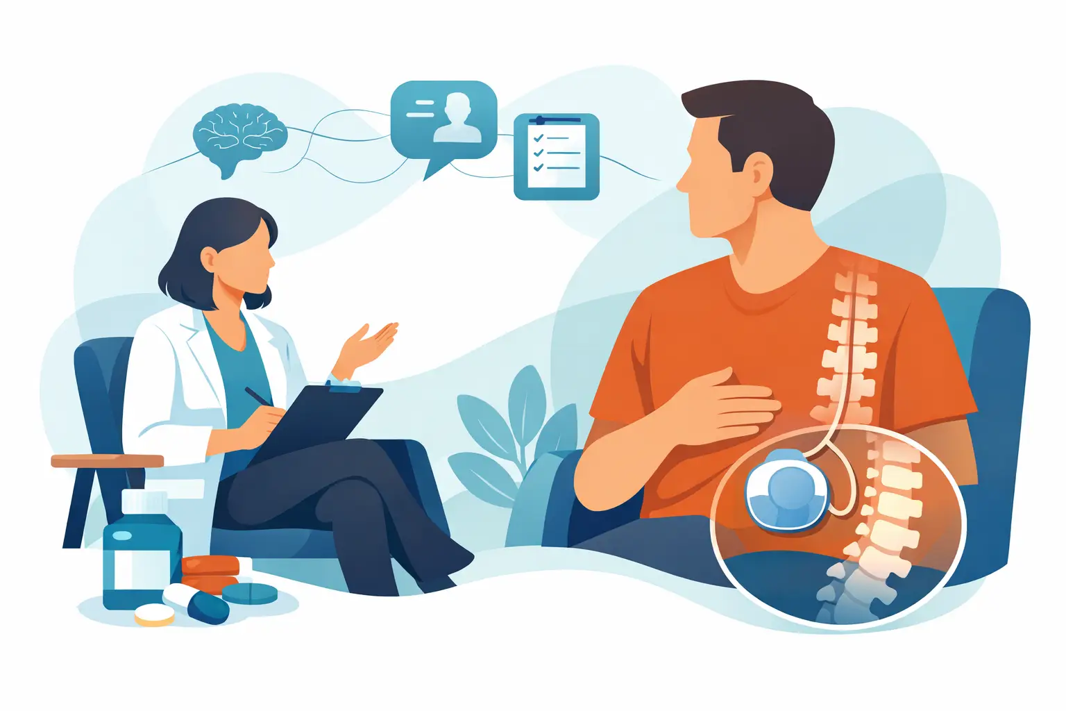 Learn what a psychiatric evaluation for pain pump includes, why surgeons require it, and how a fast telehealth assessment helps prevent delays.