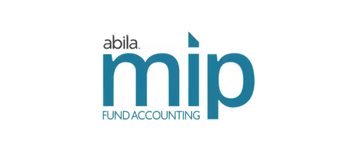 MIP Fund Accounting logo in blue and gray lettering on a transparent background.