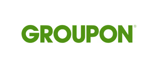 Groupon wordmark logo in green font on a transparent background.