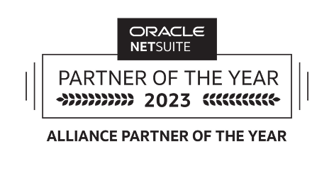 The partner of the year badge for alliance partner of the year.