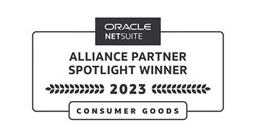 A black and white photo of a sign that says alliance partner spotlight winner.