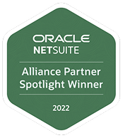 A badge for the alliance partner spotlight winner.