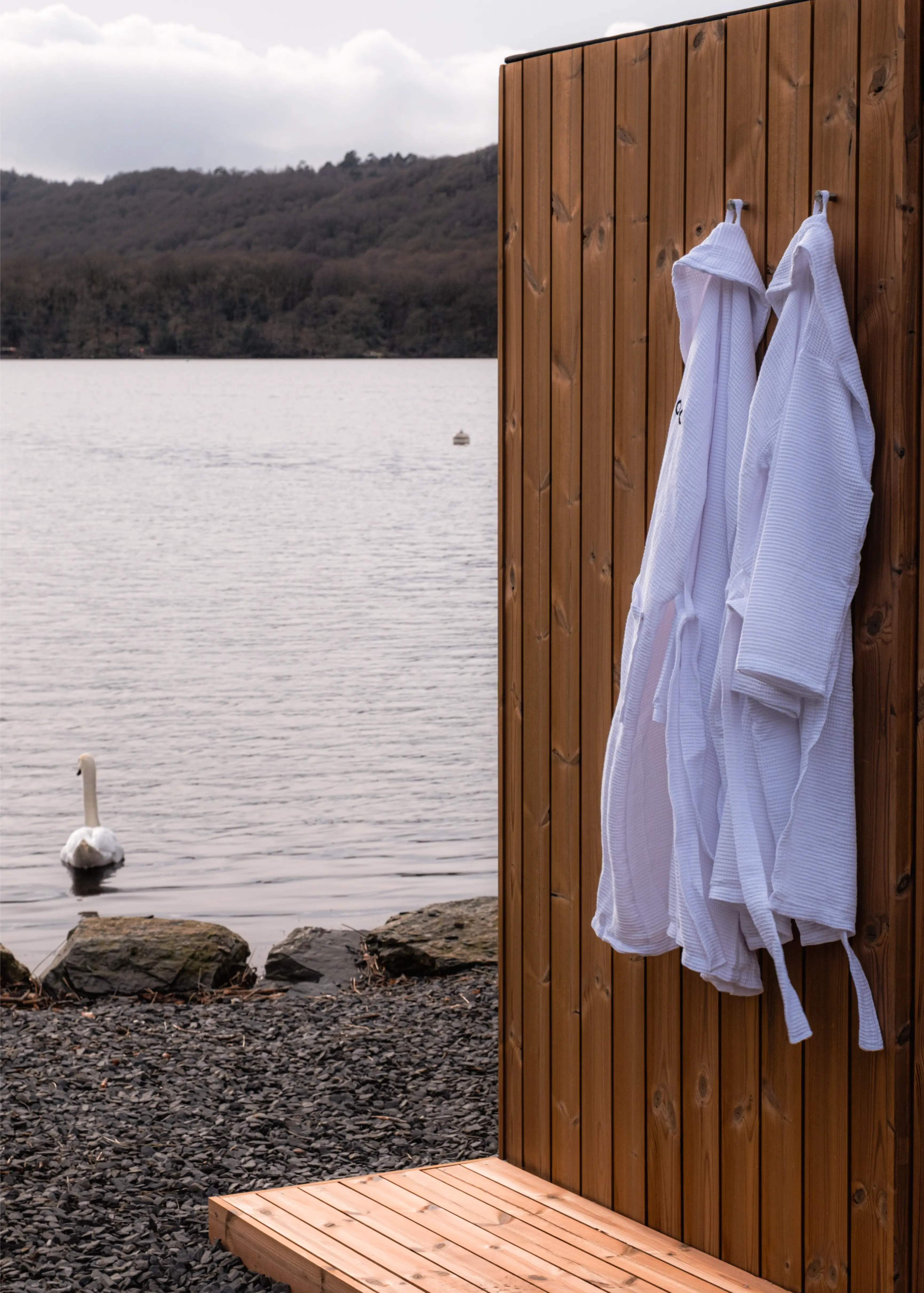 hoc Signature 2-person sauna and cold plunge