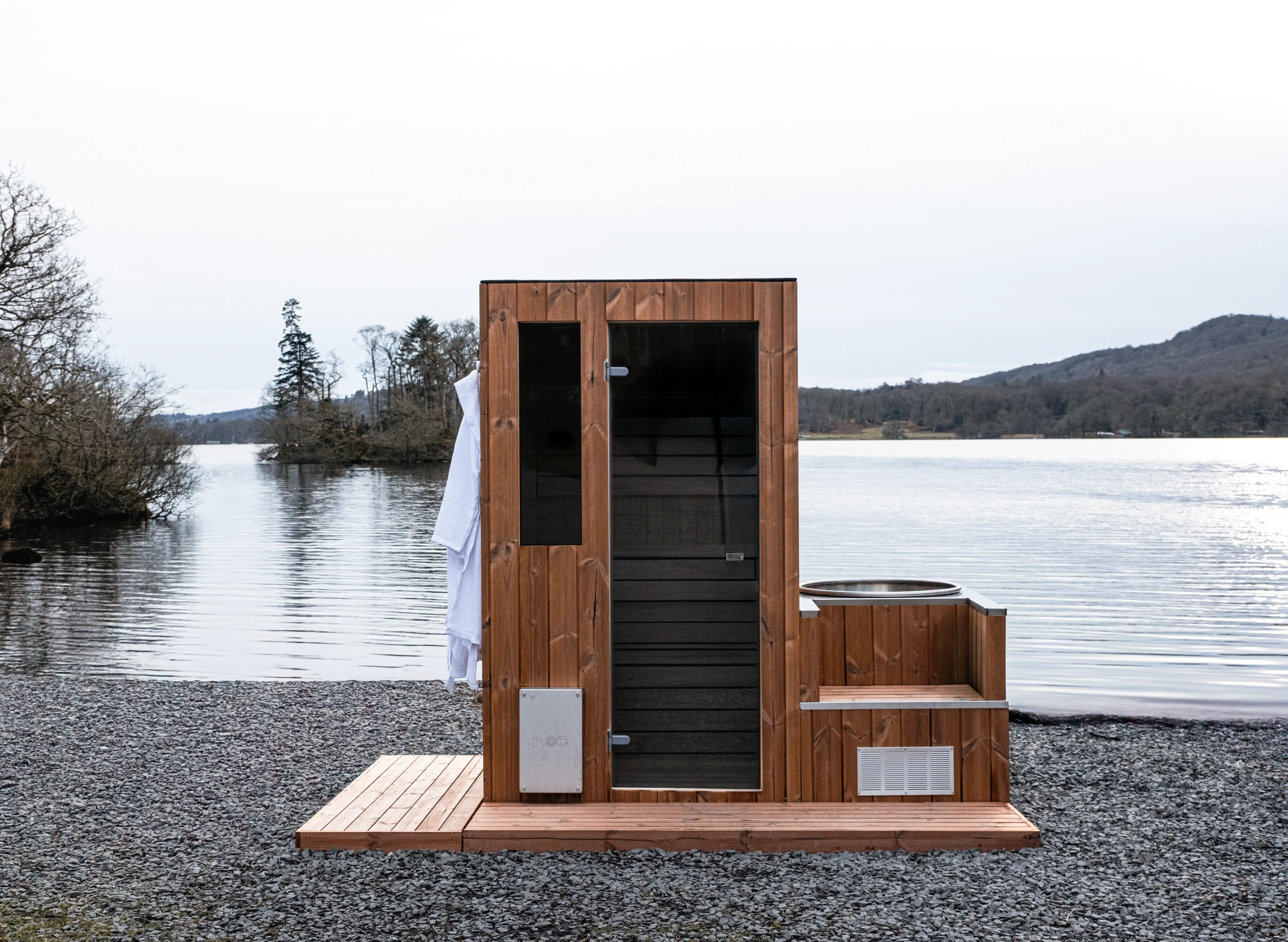 hoc sauna and cold plunge photograph