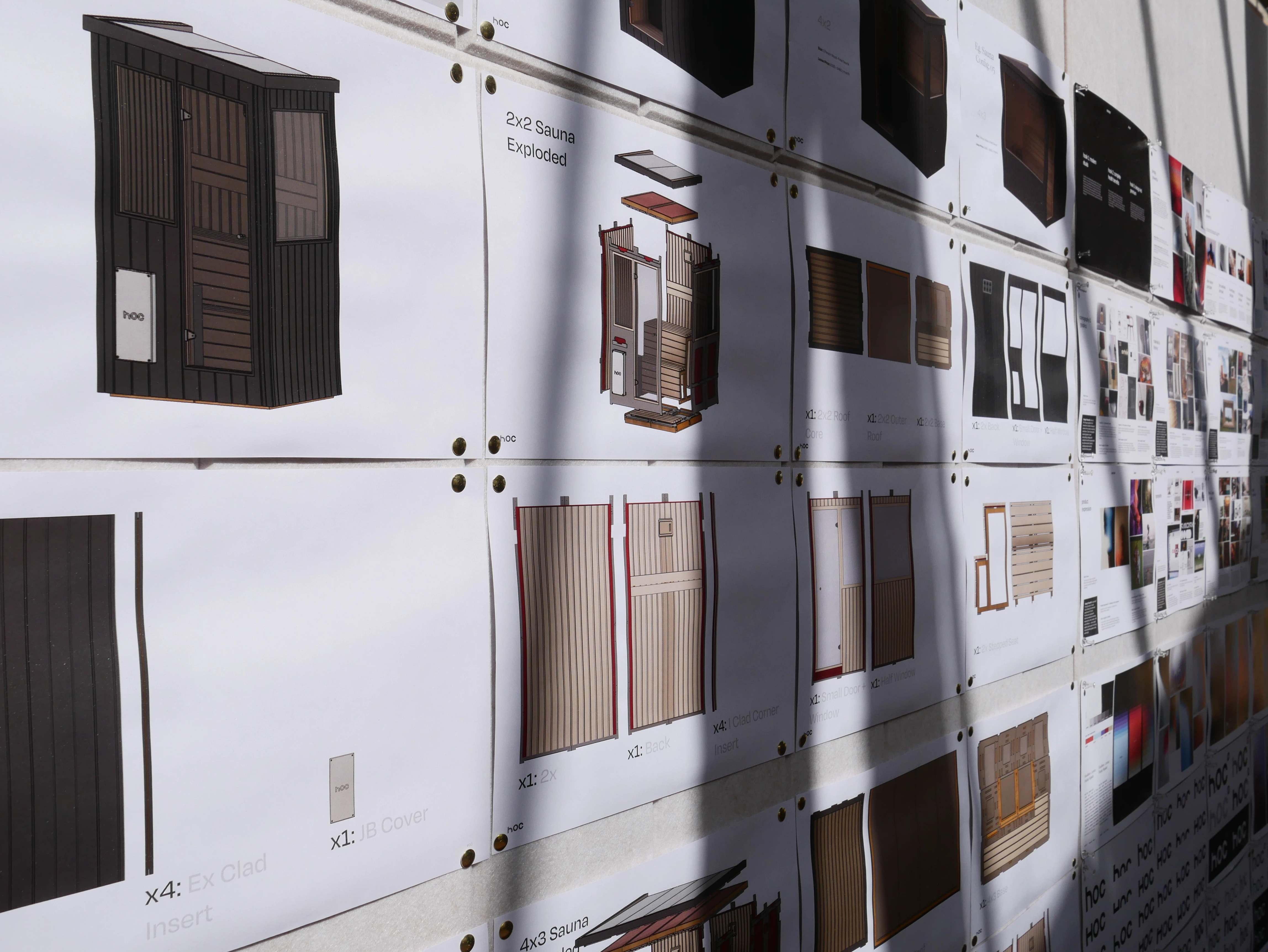 hoc sauna design phase