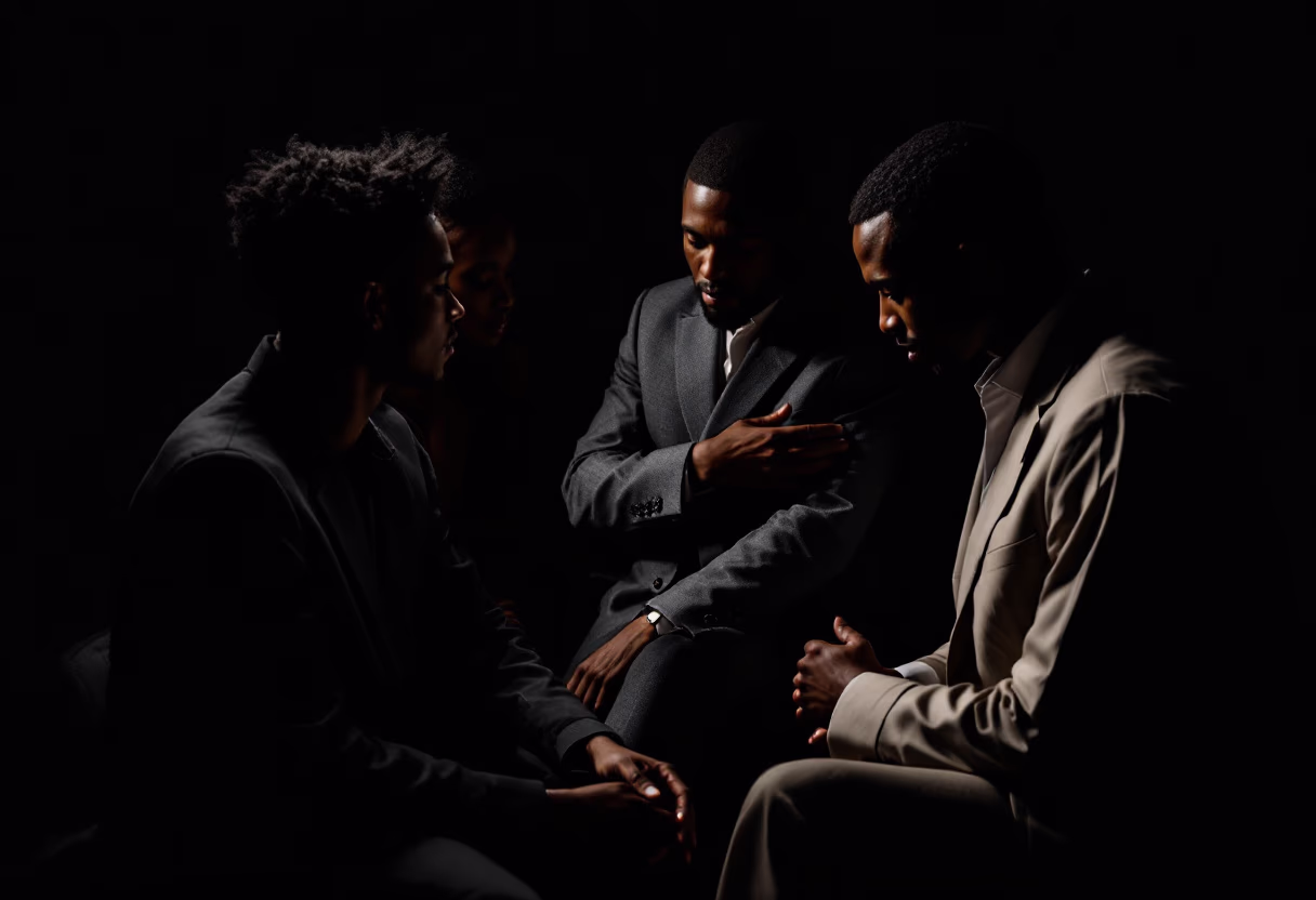 image of a diverse team in a meeting (for a edtech)