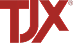 TJX company logo in red letters.
