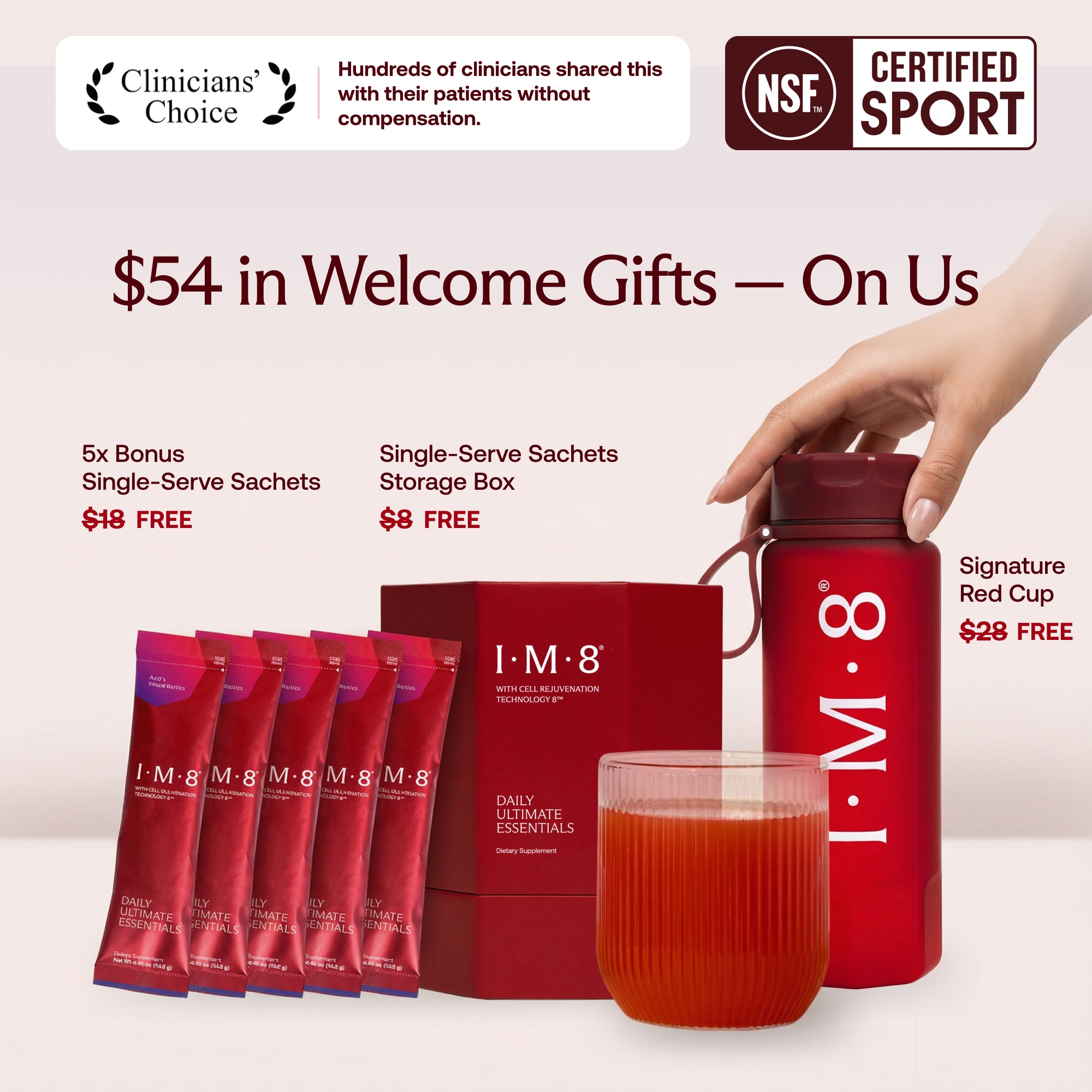 IM8 Daily Essentials Supplement