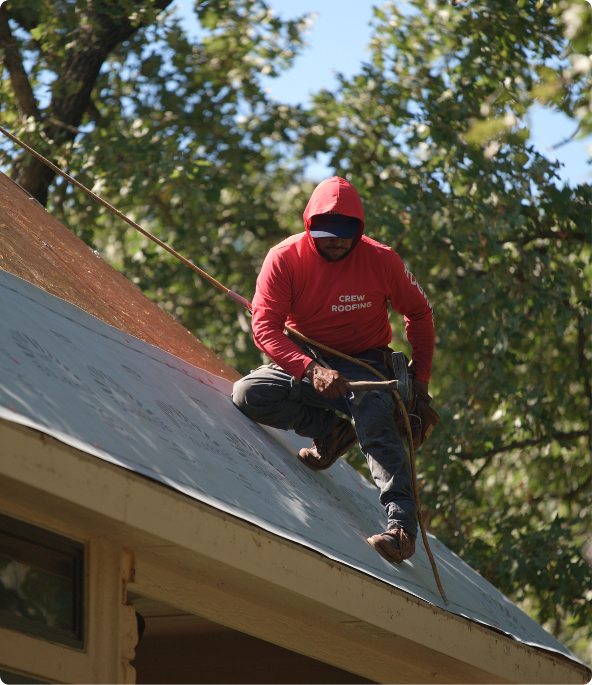 New roof replacement in Dallas, TX