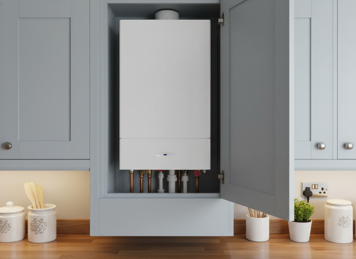 Boiler upgrade and insulation