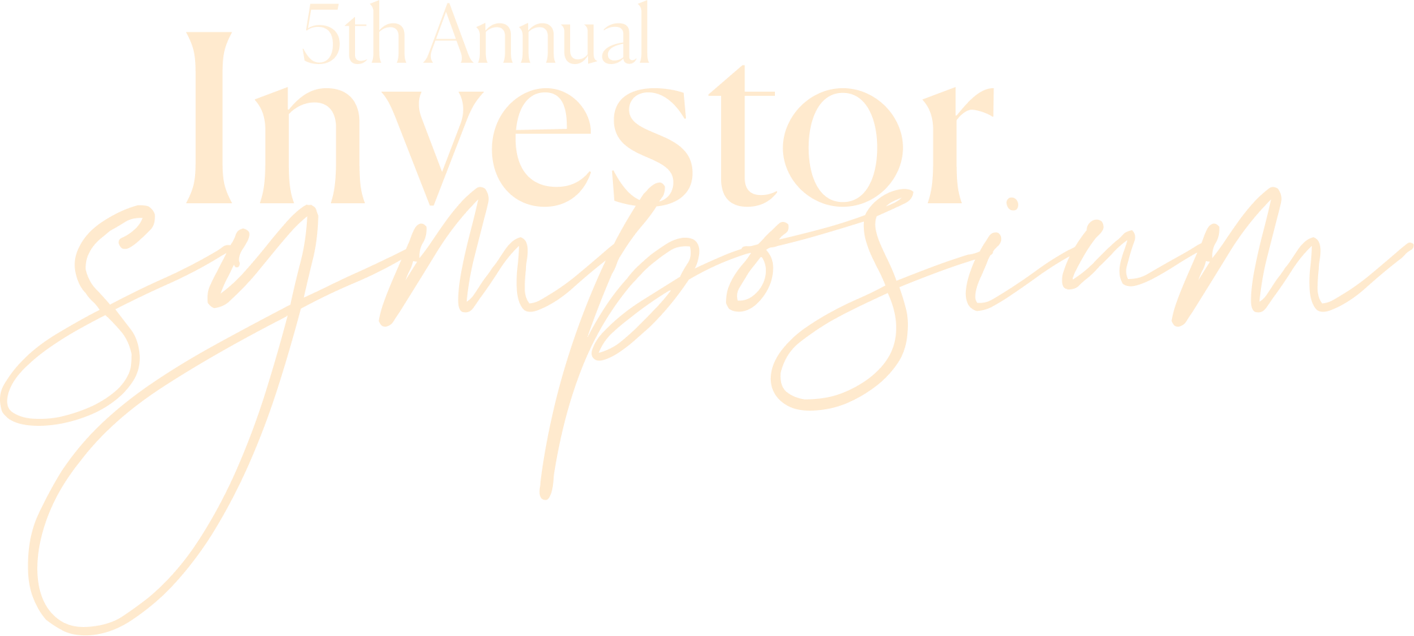 5th Annual Investor Symposium