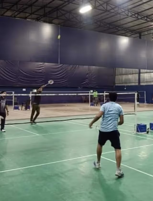 batminton match HfCL
