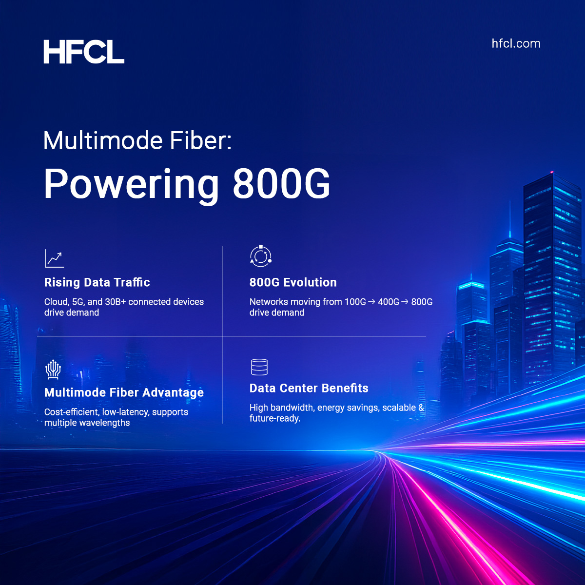 Why Multimode Fiber is Crucial to 800G